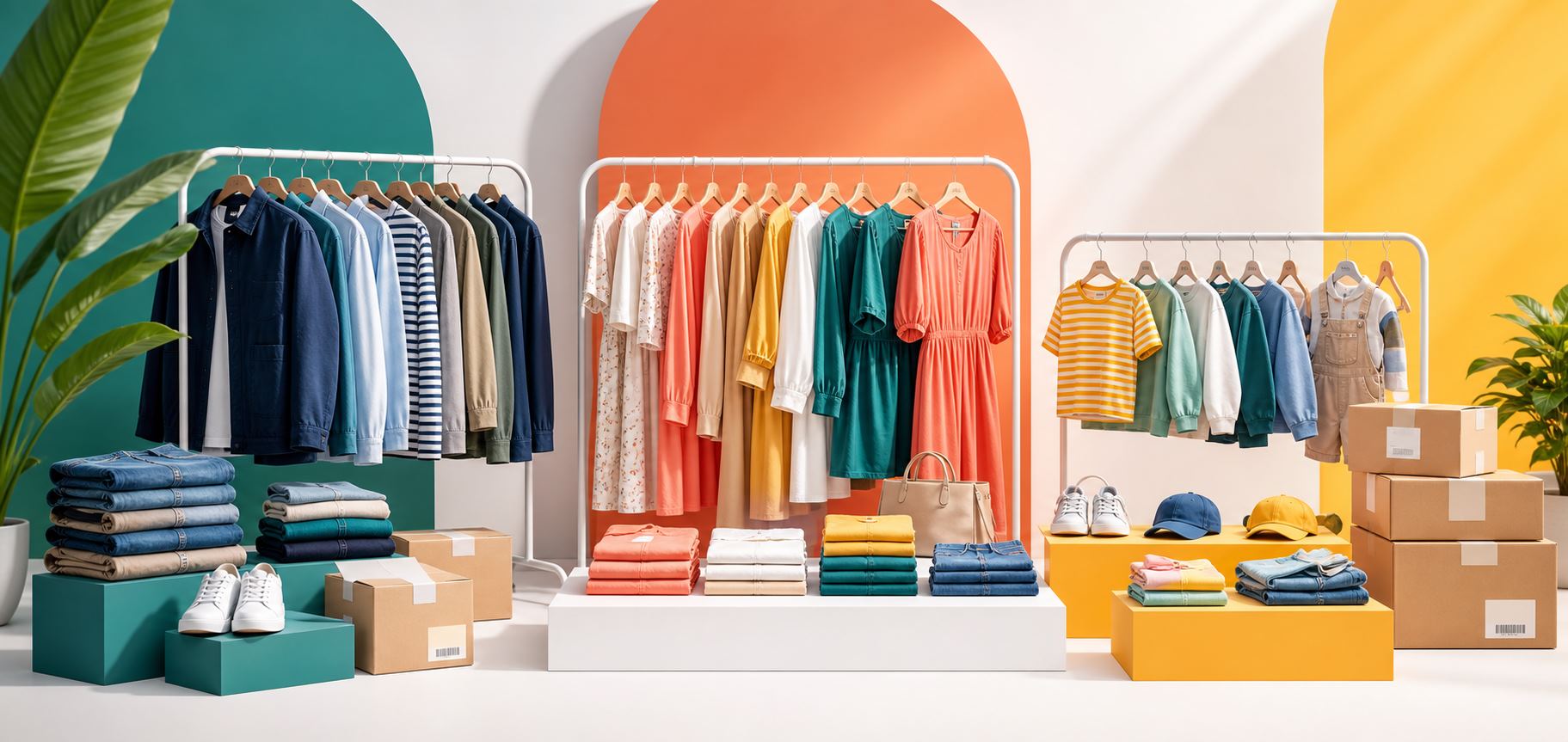 服装跨境电商产品展示